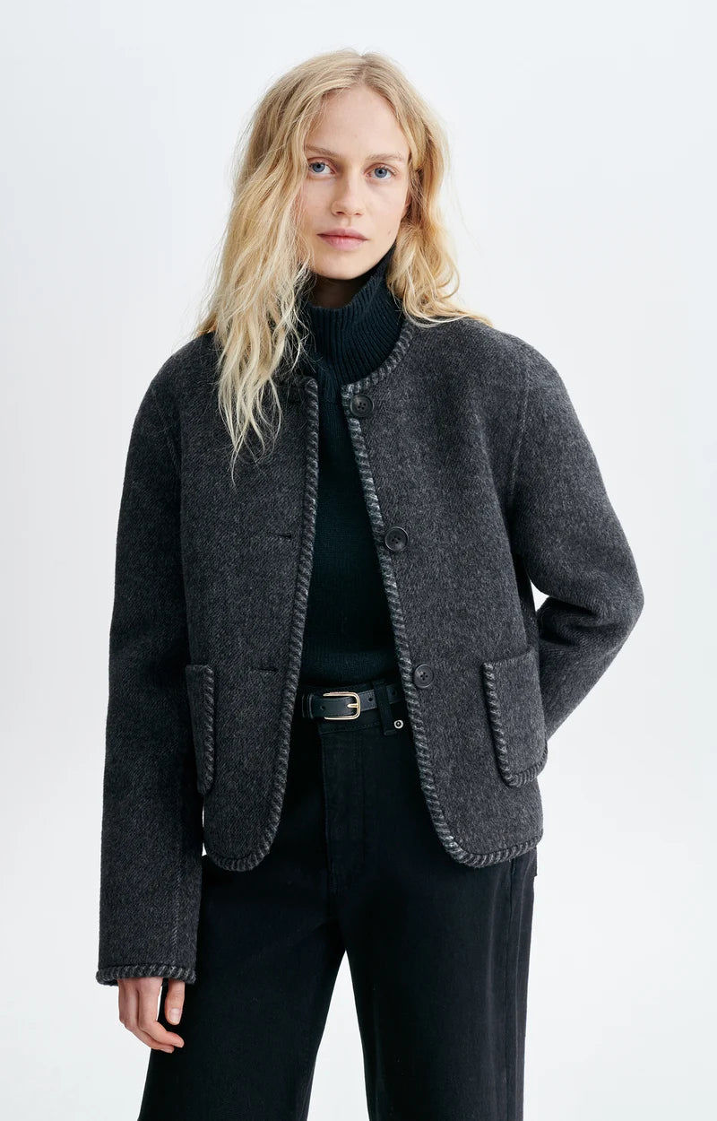 Vanessa Bruno Humble Jacket in Anthracite