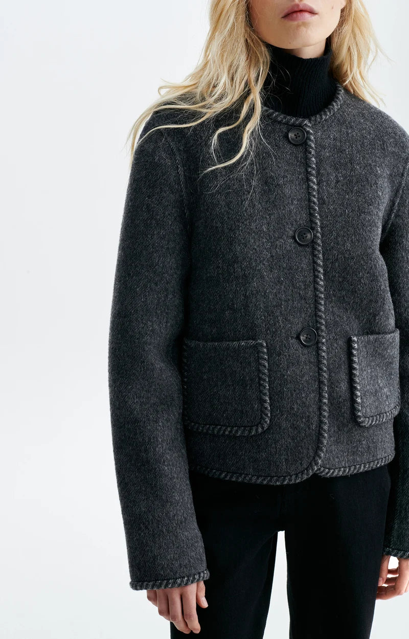 Vanessa Bruno Humble Jacket in Anthracite