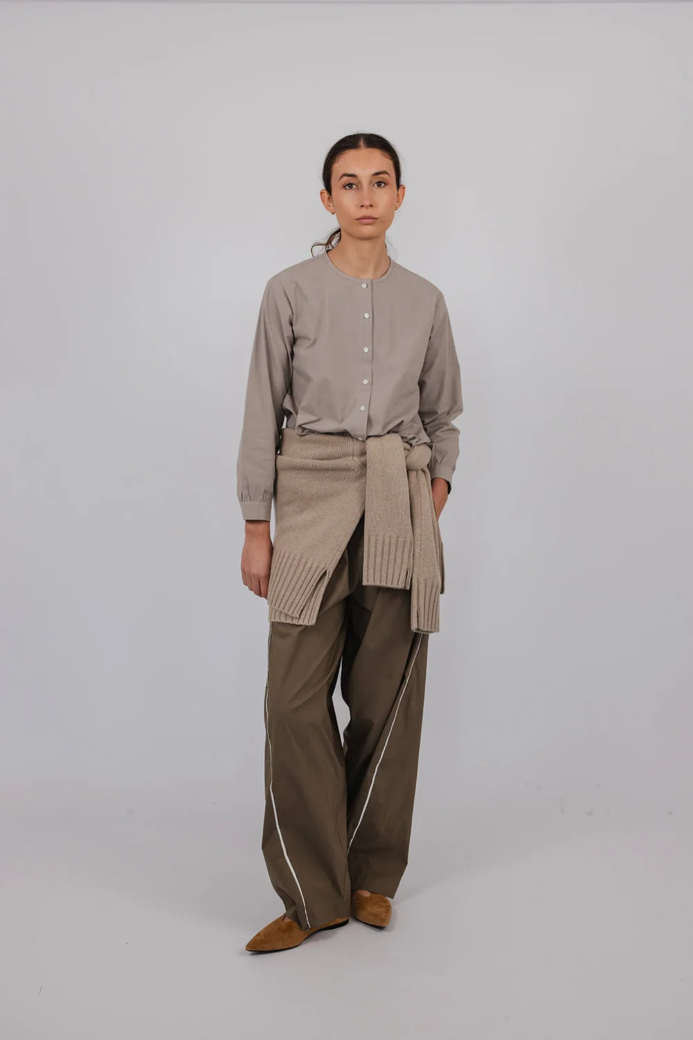 Vic and Bert Alexa Brushed Cotton Shirt
