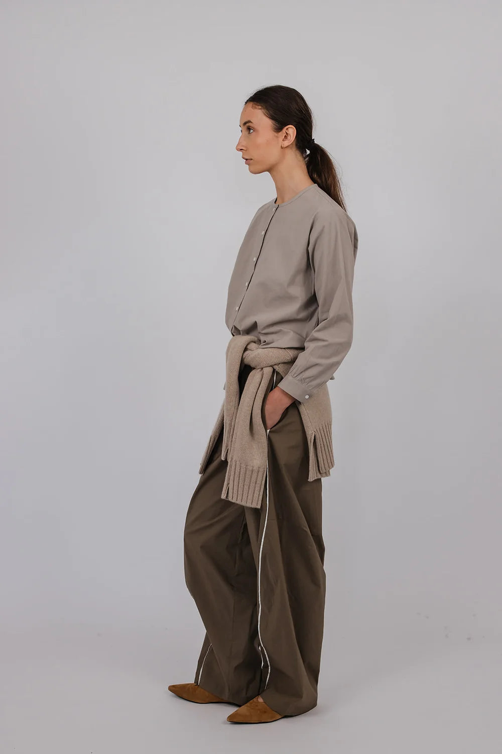 Vic and Bert Alexa Brushed Cotton Shirt