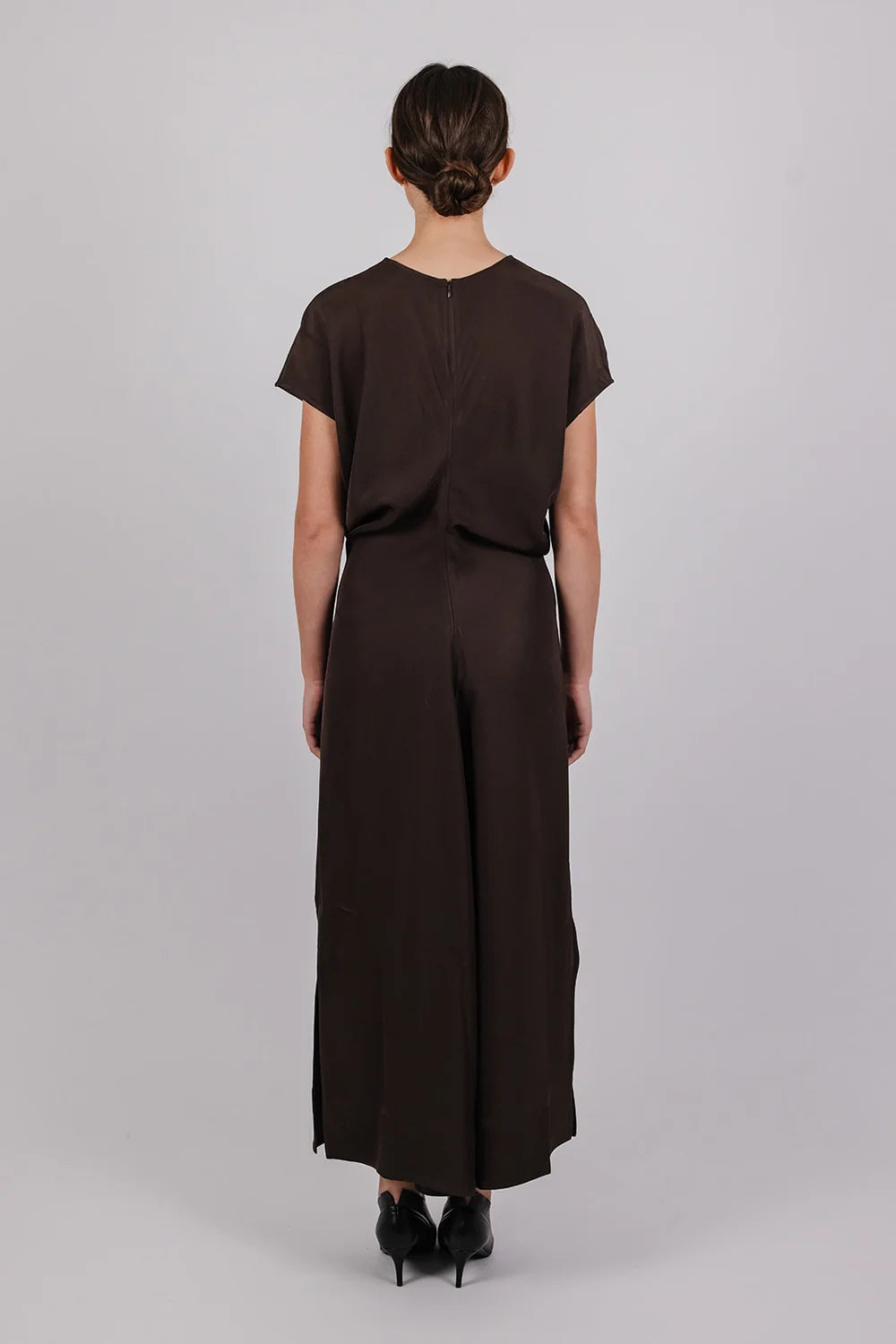 Vic and Bert Cleo Maxi Dress in Brown