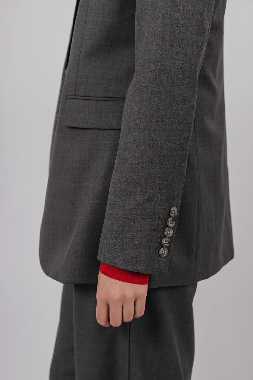 Vic and Bert Tailored Jacket in Grey