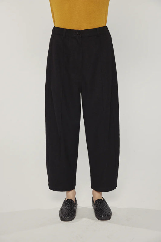 Amente Wool Blend Pintuck Pants