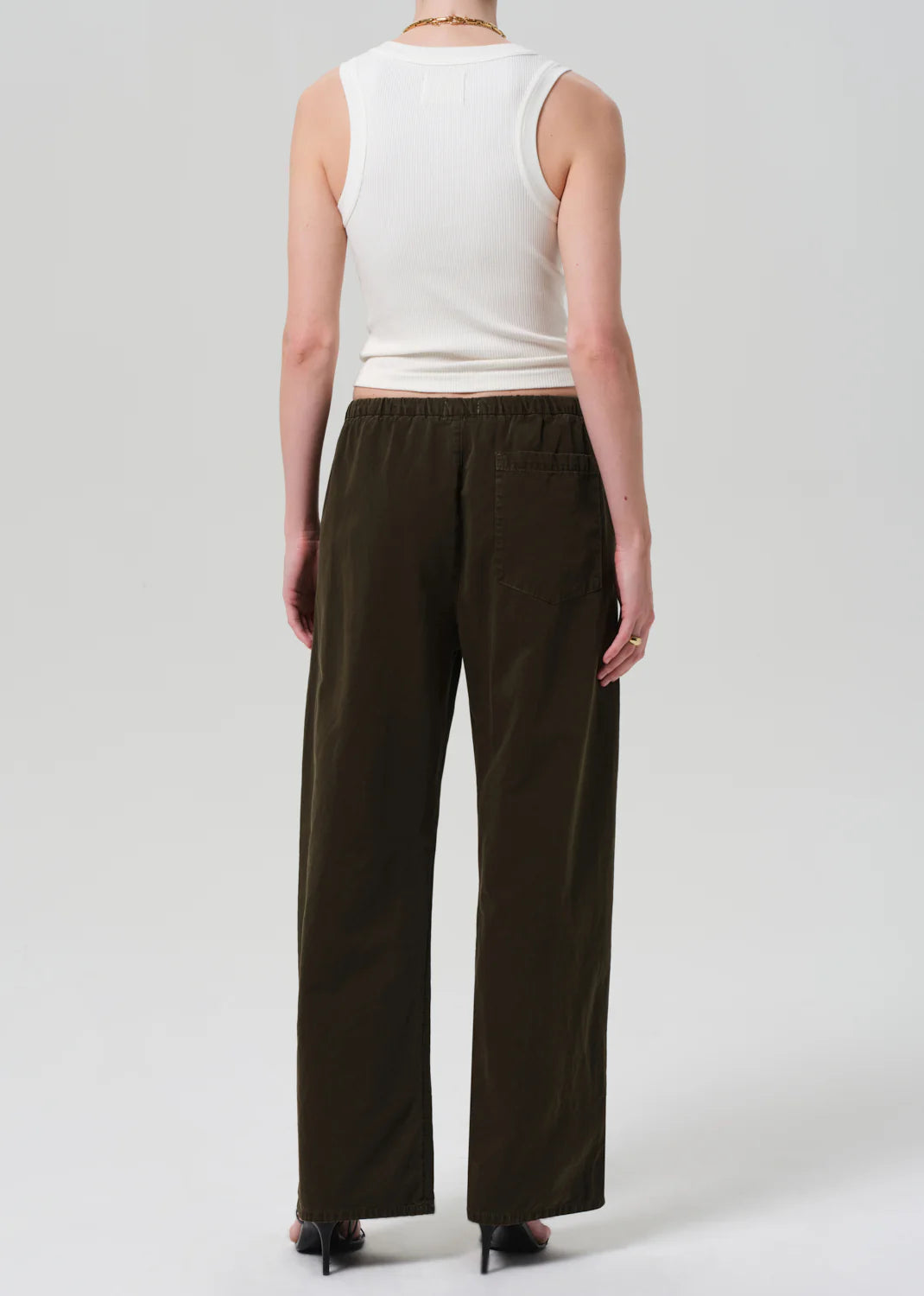 Citizens of Humanity Dark Olive Aurora Pull On Pants