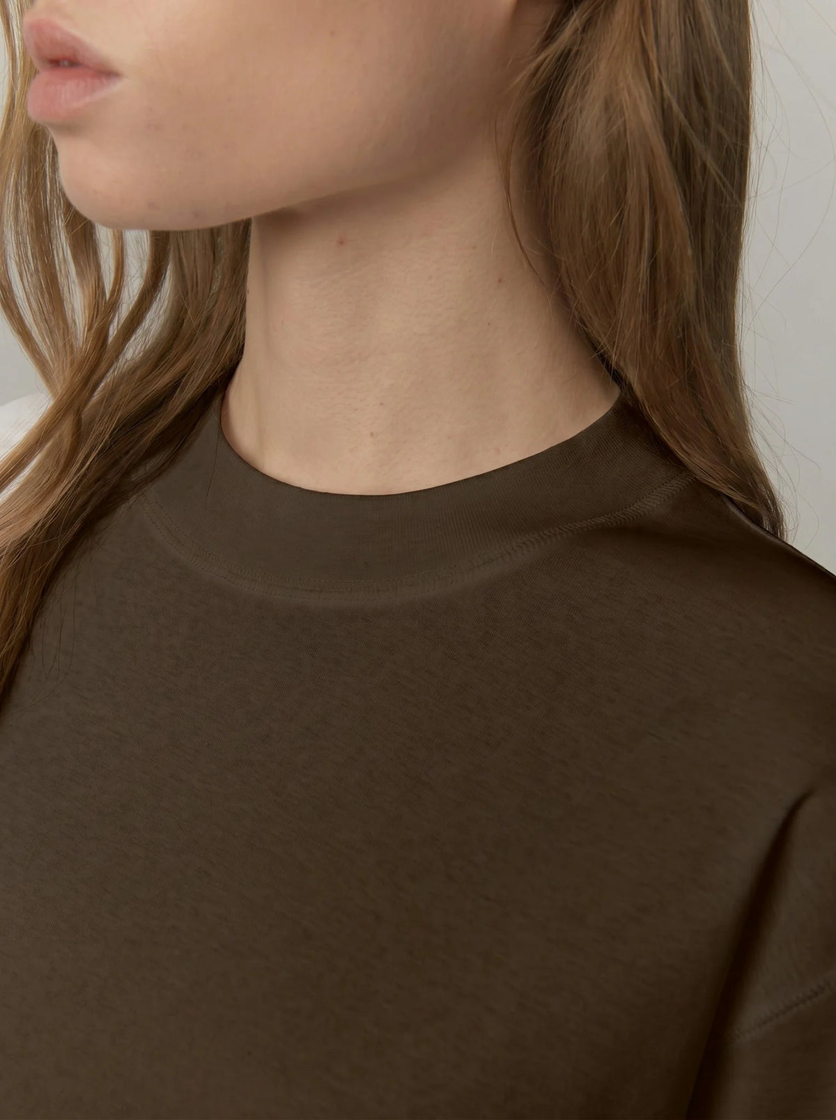 Herskind Larsson T-shirt in Dark Brown