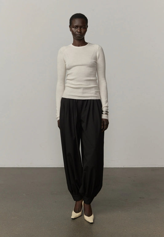 Herskind Zeth High Waist Pants in Black