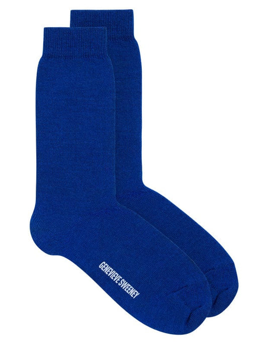 Genevieve Sweeney 'Serin' Sock in Cobalt Blue