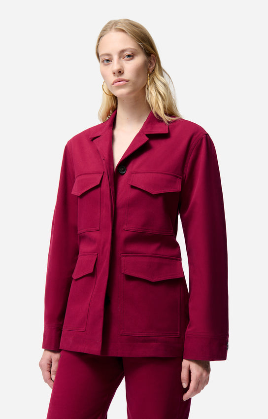 Vanessa Bruno Raspberry Jacket